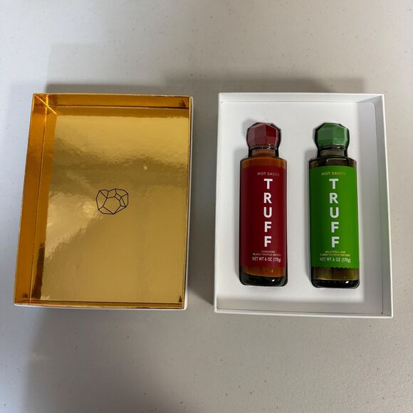 truff Other - Truff Hot Sauce Habanero Jalapeño Lime Gift Box Set Black Truffle Infused 6oz